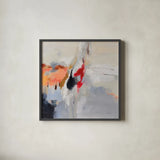Inlet by Silvia Vassileva. Shown in a sleek black glass frame for a contemporary gallery look. Available as an archival giclee rolled canvas, fine art paper, or poster print. SKU 91996a.