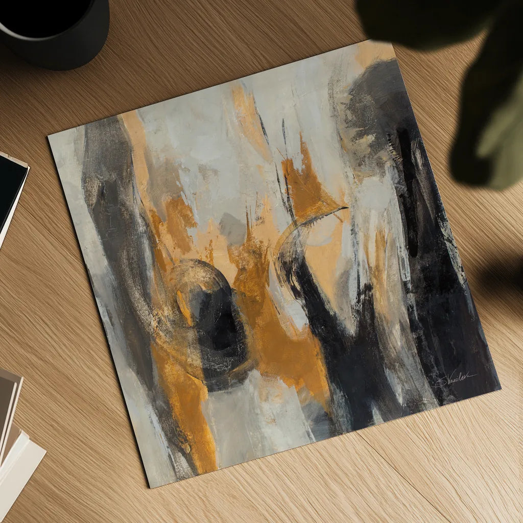 Invisible Knots by Silvia Vassileva. Shown as a detailed flat fine art print, highlighting archival giclee quality. Available as an archival giclee rolled canvas, fine art paper, or poster print. SKU 82440a.