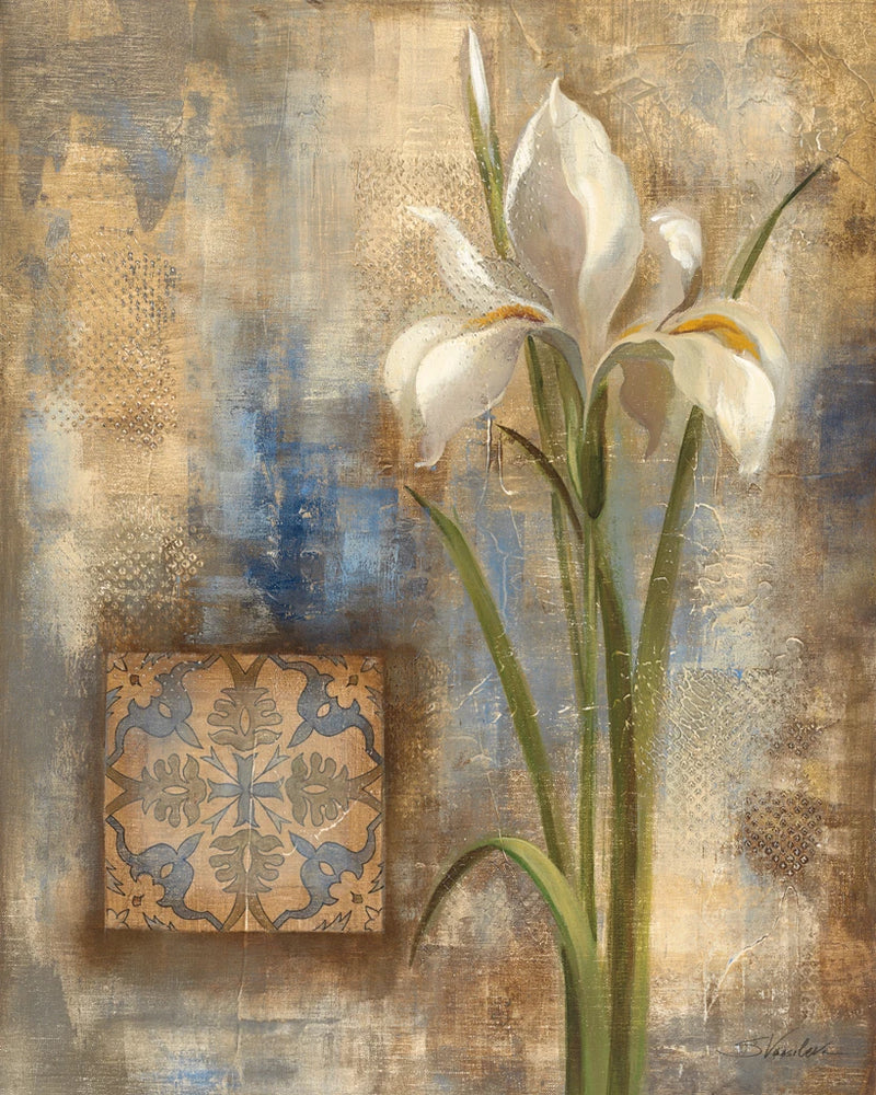 Iris and Tile by Silvia Vassileva