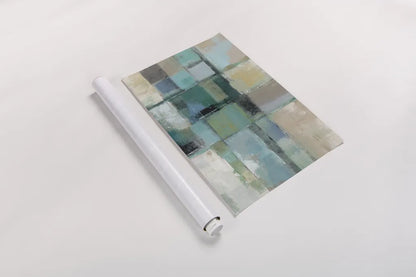 Island Hues II Crop by Silvia Vassileva. shown as a rolled paper print. Available as archival giclee rolled canvas, fine art paper, or poster print. SKU 15868h.