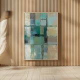 Island Hues II Crop by Silvia Vassileva. shown as over sized large wall art. Available as an archival giclee rolled canvas, fine art paper, or poster print. SKU 15868h.