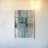 Island Hues II Crop by Silvia Vassileva. shown as a paper print in a white frame. Available as a archival giclee rolled canvas, fine art paper, or poster print. SKU 15868h.
