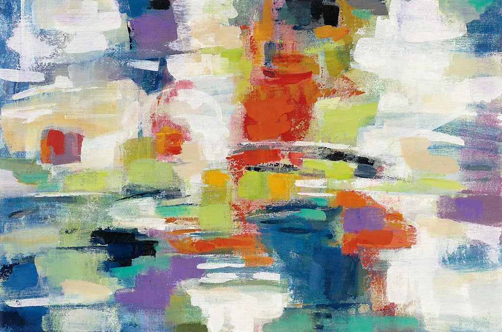 Island Town by Silvia Vassileva. SKU 26341i. Archival Giclee Fine art print for wall decor.