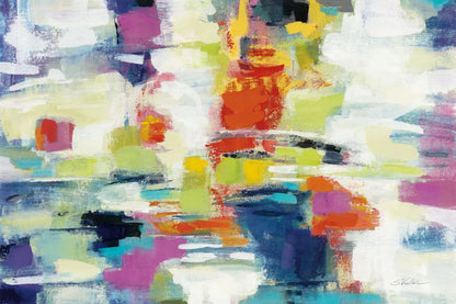 Island Town Bright by Silvia Vassileva. SKU 64568i. Archival Giclee Fine art print for wall decor.