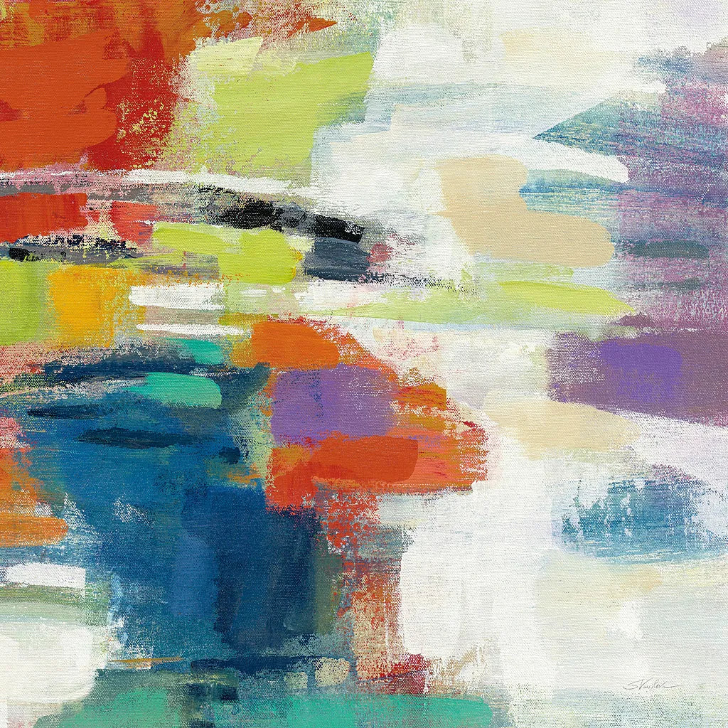 Island Town III by Silvia Vassileva. SKU 26482a. Archival Giclee Fine art print for wall decor.