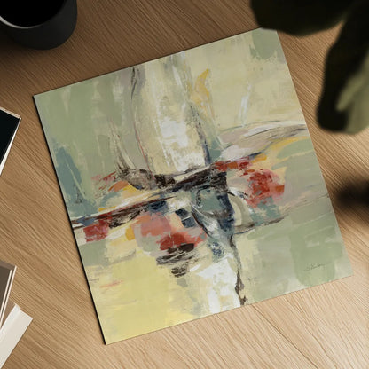 Island Vibe by Silvia Vassileva. Shown as a detailed flat fine art print, highlighting archival giclee quality. Available as an archival giclee rolled canvas, fine art paper, or poster print. SKU 67914a.