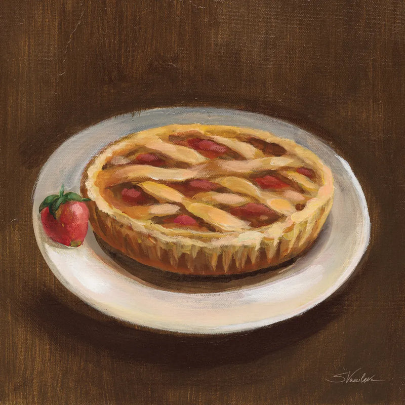 Italian Desserts II by Silvia Vassileva. SKU 103201a. Archival Giclee Fine art print for wall decor.