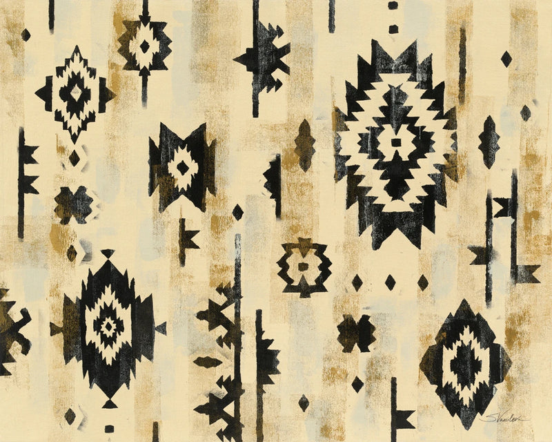 Ivory and Black Pattern by Silvia Vassileva