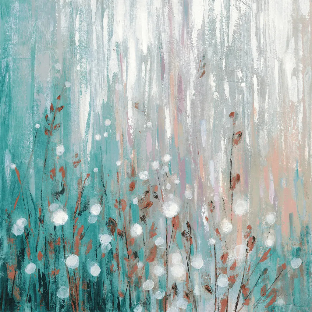 January Branches Green by Silvia Vassileva. SKU 47887a. Archival Giclee Fine art print for wall decor.