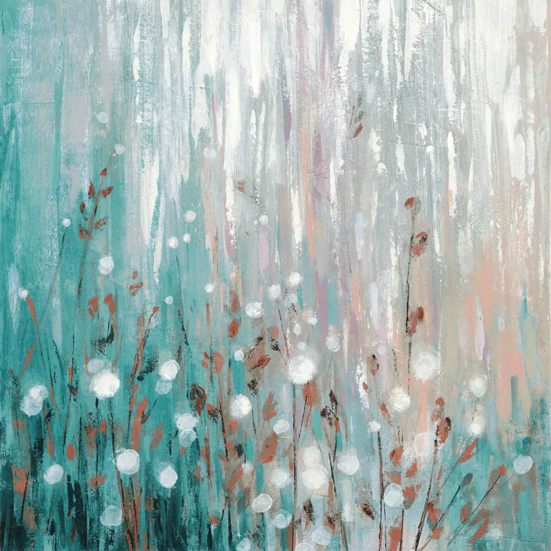 January Branches Green by Silvia Vassileva. SKU 47887a. Archival Giclee Fine art print for wall decor.