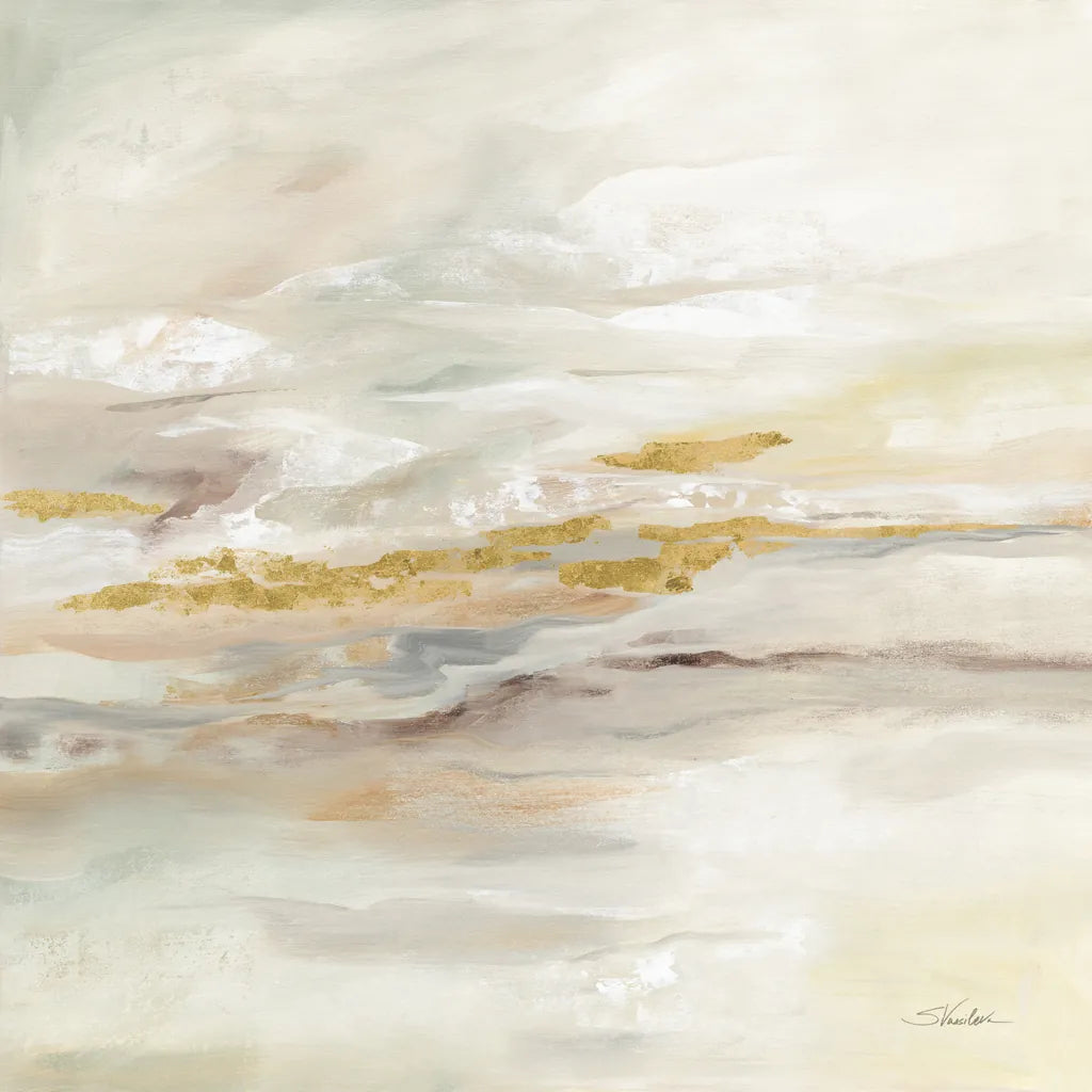 January Slopes by Silvia Vassileva. SKU 77107a. Archival Giclee Fine art print for wall decor.