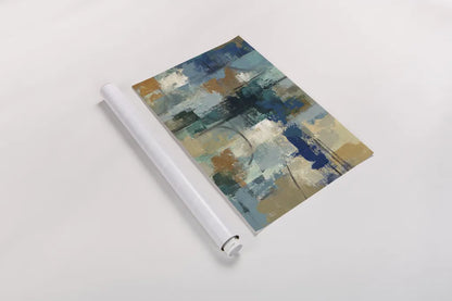 Jasper Lagoon by Silvia Vassileva. shown as a rolled paper print. Available as archival giclee rolled canvas, fine art paper, or poster print. SKU 12073i.