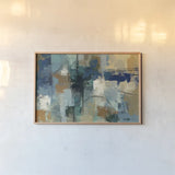 Jasper Lagoon by Silvia Vassileva. shown as a paper print in a natural frame. Available as a archival giclee rolled canvas, fine art paper, or poster print. SKU 12073i.