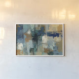 Jasper Lagoon by Silvia Vassileva. shown as a paper print in a white frame. Available as a archival giclee rolled canvas, fine art paper, or poster print. SKU 12073i.