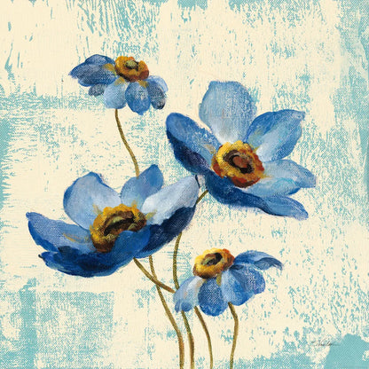 Jewel Flower IX by Silvia Vassileva. SKU 61023a. Archival Giclee Fine art print for wall decor.