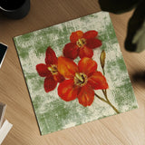 Jewel Flower V by Silvia Vassileva. Shown as a detailed flat fine art print, highlighting archival giclee quality. Available as an archival giclee rolled canvas, fine art paper, or poster print. SKU 61024a.