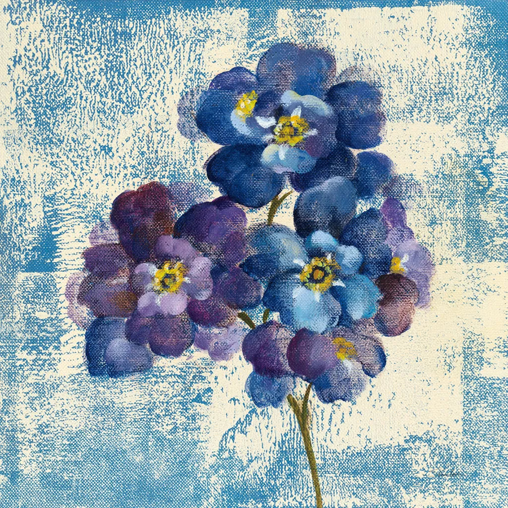 Jewel Flower VII by Silvia Vassileva. SKU 61026a. Archival Giclee Fine art print for wall decor.