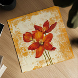 Jewel Flower VIII by Silvia Vassileva. Shown as a detailed flat fine art print, highlighting archival giclee quality. Available as an archival giclee rolled canvas, fine art paper, or poster print. SKU 38338a.