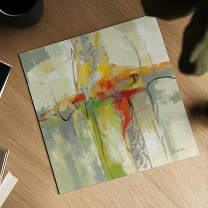 Joyful Tune by Silvia Vassileva. Shown as a detailed flat fine art print, highlighting archival giclee quality. Available as an archival giclee rolled canvas, fine art paper, or poster print. SKU 77869a.