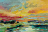 July Sunset by Silvia Vassileva. SKU 56258i. Archival Giclee Fine art print for wall decor.