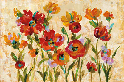 July in the Garden I by Silvia Vassileva. SKU 28076i. Archival Giclee Fine art print for wall decor.