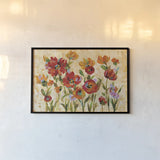 July in the Garden I by Silvia Vassileva. shown as a paper print in a black flame. Available as a archival giclee rolled canvas, fine art paper, or poster print. SKU 28076i.