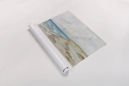 June Beach by Silvia Vassileva. shown as a rolled paper print. Available as archival giclee rolled canvas, fine art paper, or poster print. SKU 100288i.