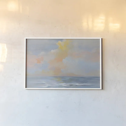 June Sunrise by Silvia Vassileva. shown as a paper print in a white frame. Available as a archival giclee rolled canvas, fine art paper, or poster print. SKU 86367i.