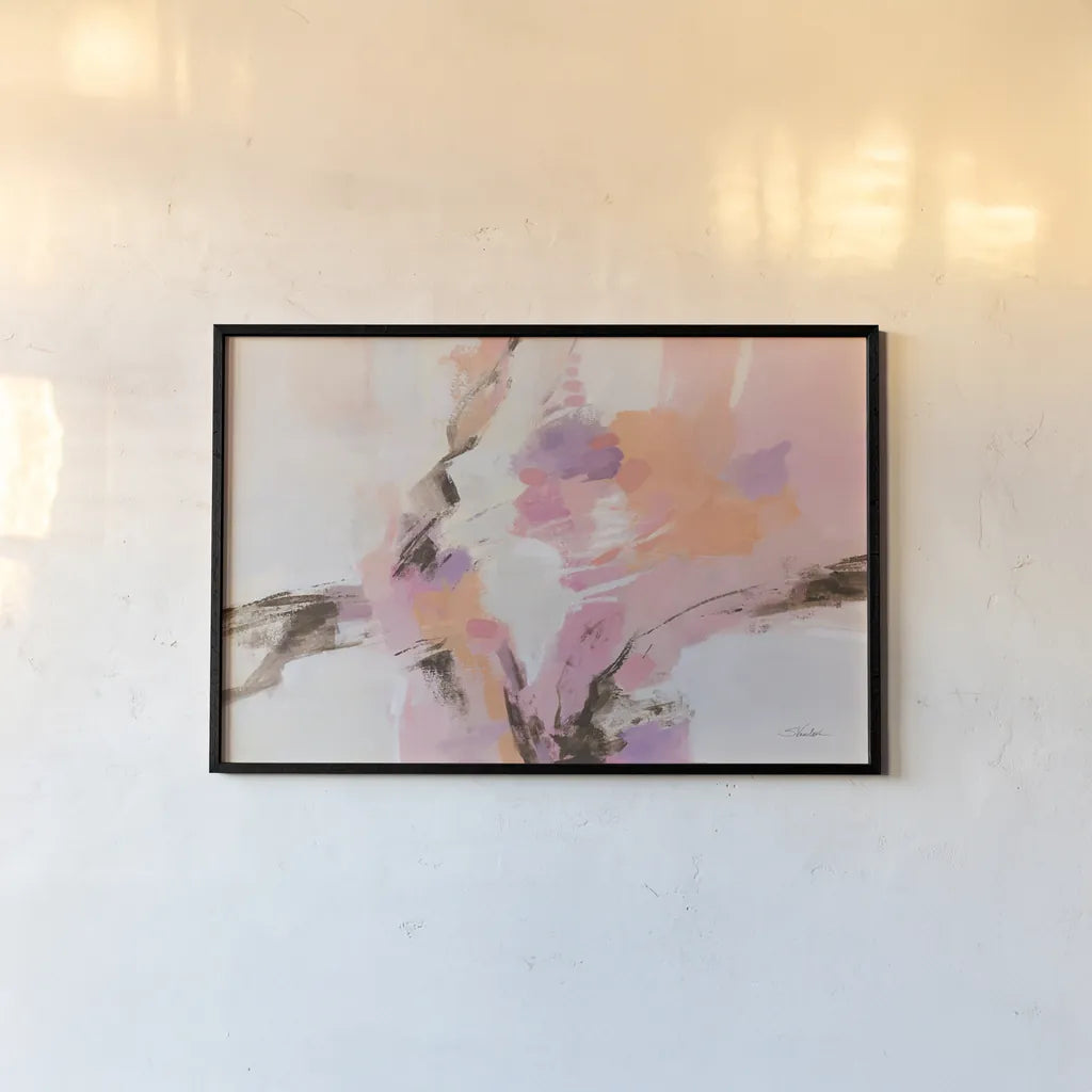 Kyoto Spring by Silvia Vassileva. shown as a paper print in a black flame. Available as a archival giclee rolled canvas, fine art paper, or poster print. SKU 88441i.