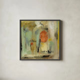 Kyoto Street by Silvia Vassileva. Shown in a sleek black glass frame for a contemporary gallery look. Available as an archival giclee rolled canvas, fine art paper, or poster print. SKU 48497a.