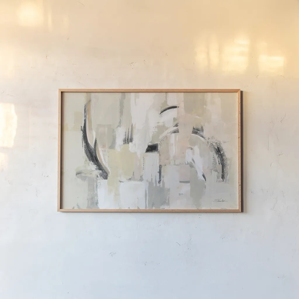 Kyoto Wind by Silvia Vassileva. shown as a paper print in a natural frame. Available as a archival giclee rolled canvas, fine art paper, or poster print. SKU 72300i.