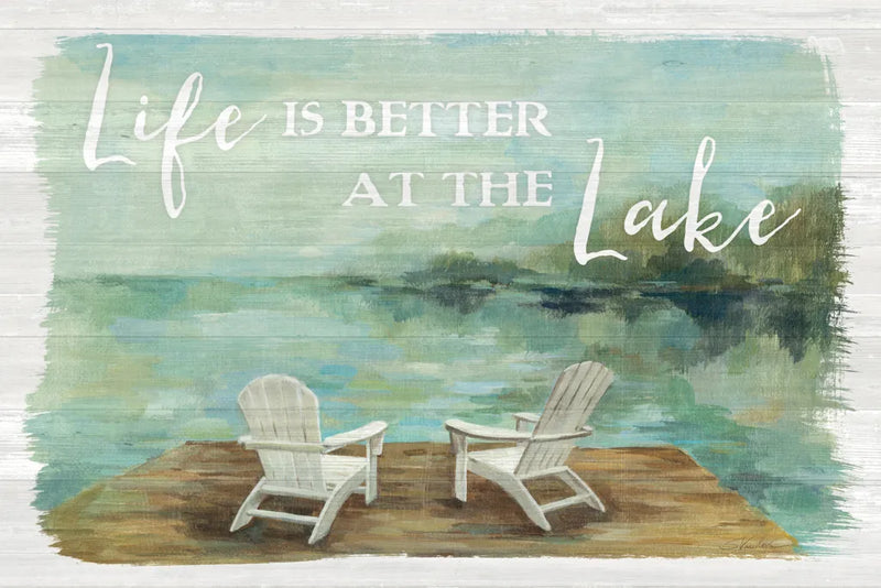 Lakeside Retreat I by Silvia Vassileva. SKU 58907i. Archival Giclee Fine art print for wall decor.