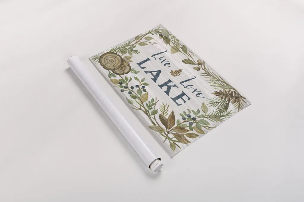 Lakeside Retreat III by Silvia Vassileva. shown as a rolled paper print. Available as archival giclee rolled canvas, fine art paper, or poster print. SKU 58909i.