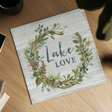 Lakeside Retreat IV by Silvia Vassileva. Shown as a detailed flat fine art print, highlighting archival giclee quality. Available as an archival giclee rolled canvas, fine art paper, or poster print. SKU 58910a.