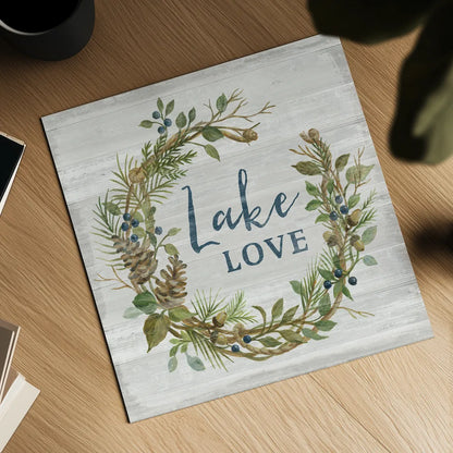 Lakeside Retreat IV by Silvia Vassileva. Shown as a detailed flat fine art print, highlighting archival giclee quality. Available as an archival giclee rolled canvas, fine art paper, or poster print. SKU 58910a.