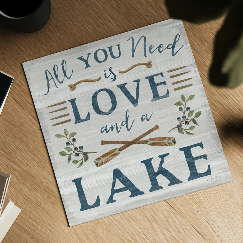 Lakeside Retreat VI by Silvia Vassileva. Shown as a detailed flat fine art print, highlighting archival giclee quality. Available as an archival giclee rolled canvas, fine art paper, or poster print. SKU 58912a.