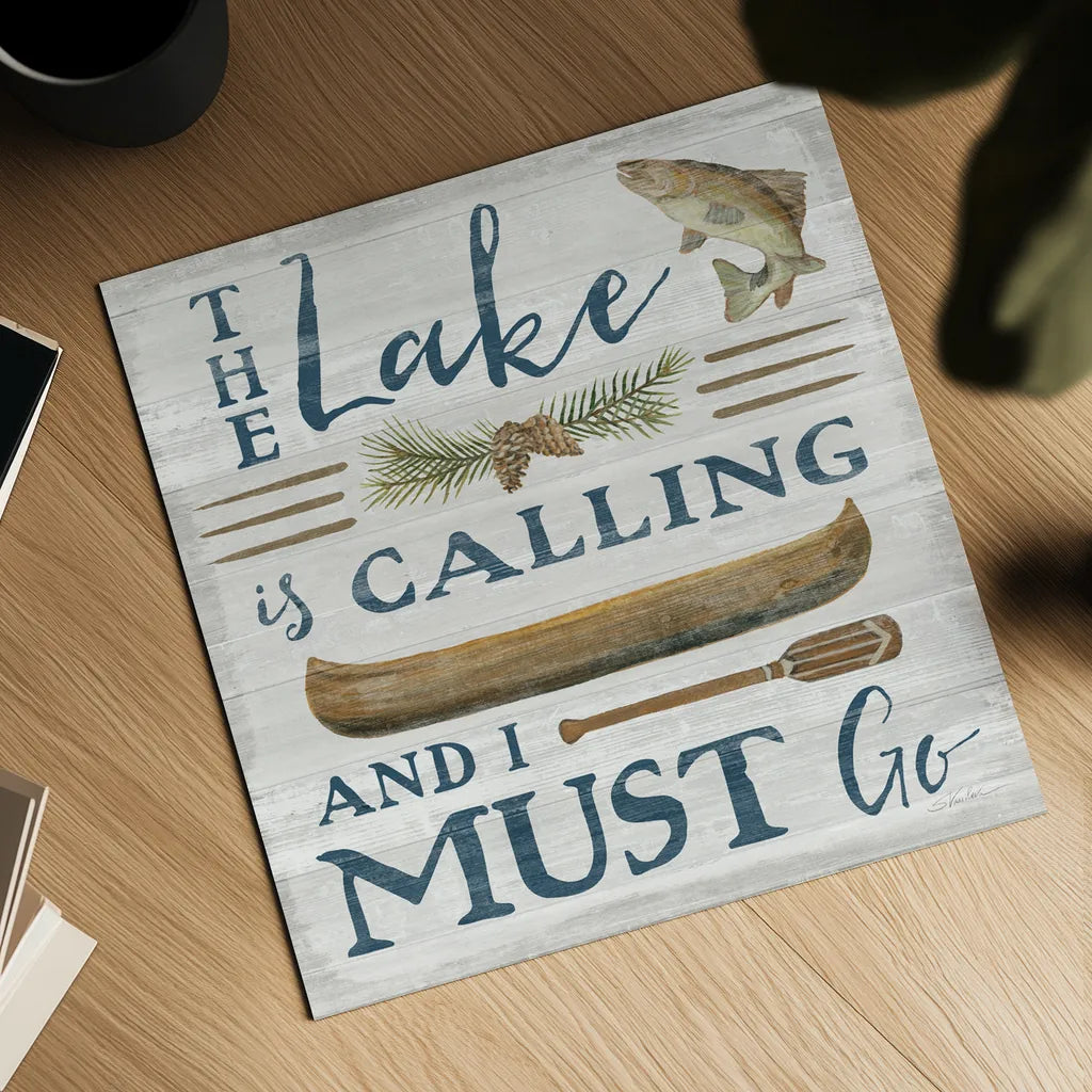 Lakeside Retreat VIII by Silvia Vassileva. Shown as a detailed flat fine art print, highlighting archival giclee quality. Available as an archival giclee rolled canvas, fine art paper, or poster print. SKU 58914a.