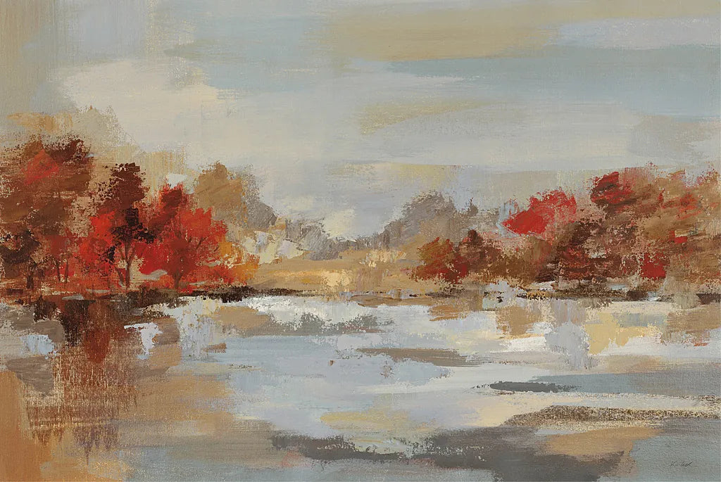 Late Fall Reminiscence by Silvia Vassileva. SKU 13047i. Archival Giclee Fine art print for wall decor.