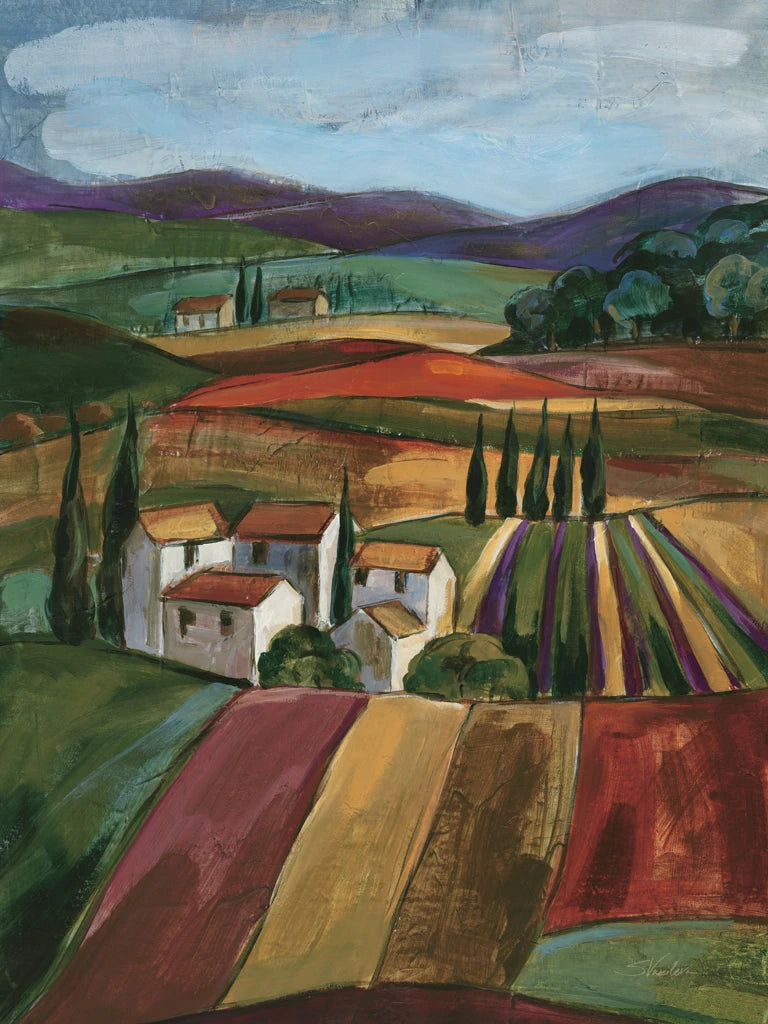 Lavender Fields I by Silvia Vassileva