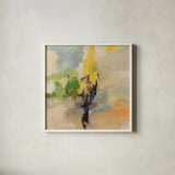 Lemon Grove by Silvia Vassileva. Shown in a crisp white glass frame for a clean and minimalist style. Available as an archival giclee rolled canvas, fine art paper, or poster print. SKU 93592a.