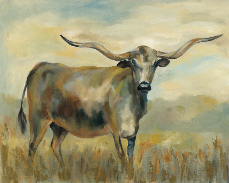 Longhorn Cow by Silvia Vassileva