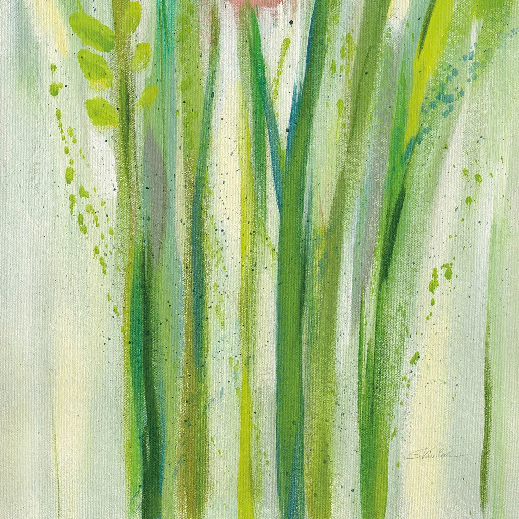 Longstem Bouquet II Square III by Silvia Vassileva. SKU 36445a. Archival Giclee Fine art print for wall decor.