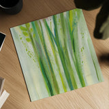 Longstem Bouquet II Square III by Silvia Vassileva. Shown as a detailed flat fine art print, highlighting archival giclee quality. Available as an archival giclee rolled canvas, fine art paper, or poster print. SKU 36445a.