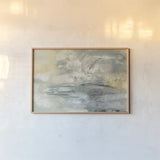 Looking at the Mist by Silvia Vassileva. shown as a paper print in a natural frame. Available as a archival giclee rolled canvas, fine art paper, or poster print. SKU 31701i.