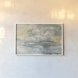 Looking at the Mist by Silvia Vassileva. shown as a paper print in a white frame. Available as a archival giclee rolled canvas, fine art paper, or poster print. SKU 31701i.