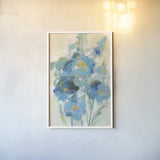 Loose Bouquet I by Silvia Vassileva. shown as a paper print in a white frame. Available as a archival giclee rolled canvas, fine art paper, or poster print. SKU 63285h.