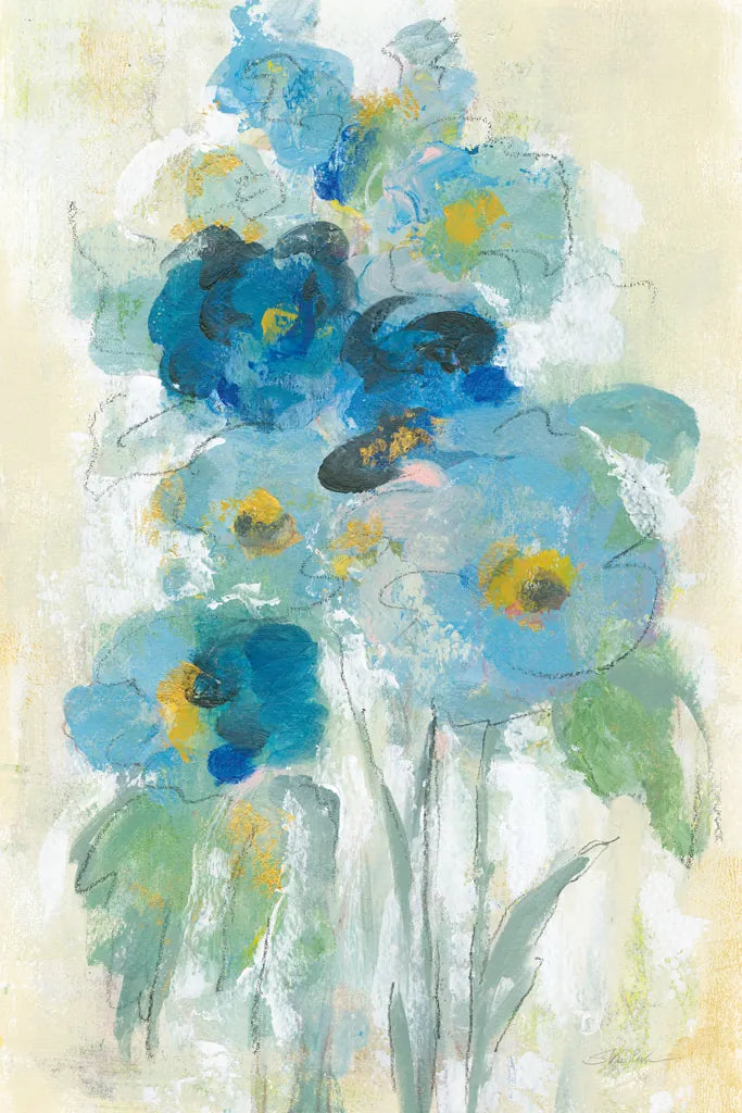 Loose Bouquet II by Silvia Vassileva. SKU 63286h. Archival Giclee Fine art print for wall decor.