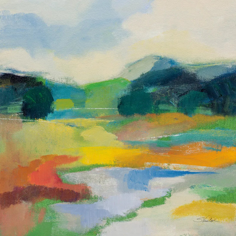 Lush Green I by Silvia Vassileva. SKU 79153a. Archival Giclee Fine art print for wall decor.