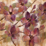 Magenta Branch II by Silvia Vassileva. SKU 10550a. Archival Giclee Fine art print for wall decor.