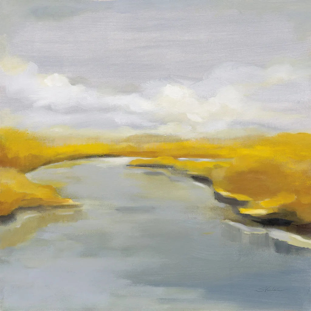 Maine Fall River by Silvia Vassileva. SKU 67429a. Archival Giclee Fine art print for wall decor.